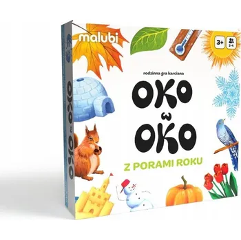 Desková hra Desková hra Vzdělávací hra Oko v oko – roční období | pro děti 3+