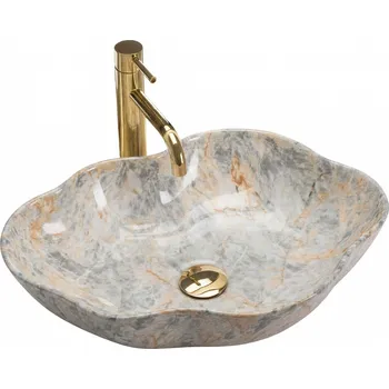 Umyvadlo na desku REA Pearl Ruststone