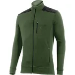 HUBERT pánská merino mikina - Zelená 6299 / XL / Zelená