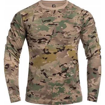 Pánské tričko Tričko s dlouhým rukávem bavlněné Brandit Premium Long Sleeve Shirt 3XL