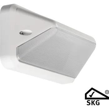 Venkovní osvětlení PROLUMIA Svítidlo LED Pro-Fit s krytem, bílá barva, semi-transparentní difuzor, soumrakové čidlo, 3000K/4000K, IP66 40010324