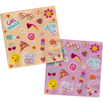 Papírový ubrousek Ubrousky Boho Girlz 20 ks