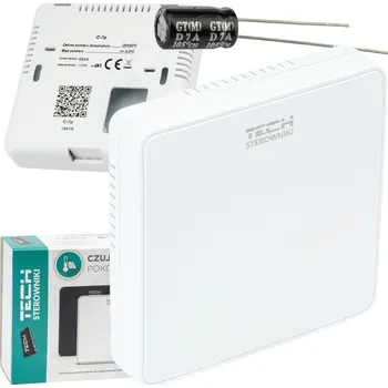 TECH Controllers Čidlo teplotní EU-C-7p drátové NTC 10 kOhm, bílé, WG.03.0072