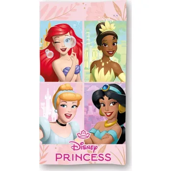 OSUŠKA DISNEY PRINCEZNY ARIEL TIANA JASMÍNA DISNEY PRINCESS 70x140