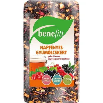 Sušené ovoce Benefitt Sluneční sad Ovocný sypaný čaj s bobulovým ovocem (100g)