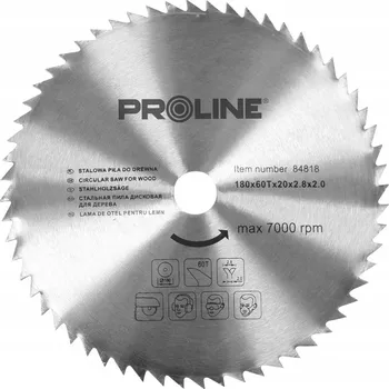 Vrták Kotoučová pila na dřevo 200mm 60 zubů (bez vidiových plátků)