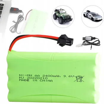 AKUMULÁTOR BATERIE 9,6V 2400mAh Ni-MH Konektor Tamiya