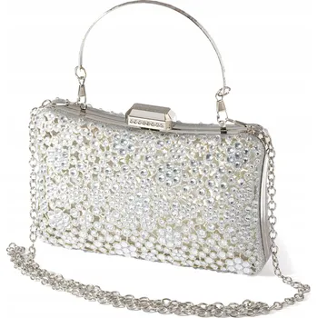 Kabelka MB Classic-Bag kabelka psaníčko syntetické stříbrné