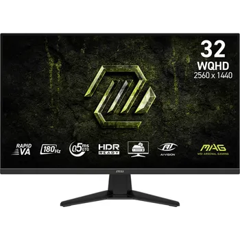Monitor LED Monitor MSI MAG 325QF E18V 31,5" 2560 x 1440 px VA