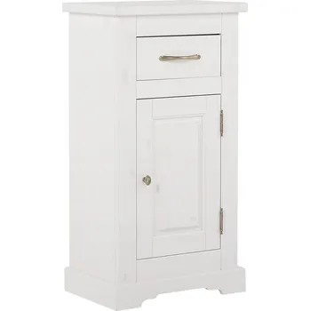 Komoda Koupelnová skříňka sloupek nízký Romantic bílá