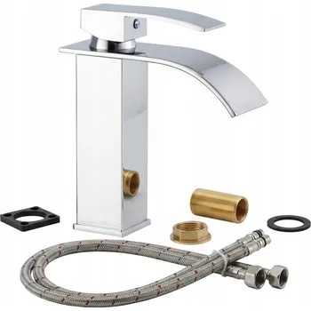 Vodovodní baterie KOUPELNOVÁ UMYVADLOVÁ BATERIE BATERIE STOJÍCÍ BÍLÁ