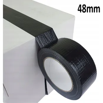 Lepicí páska 48mm/50m LEPICÍ PÁSKA OPRAVNÁ ZESÍLENÁ ČERNÁ
