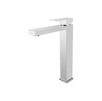 Vodovodní baterie BESCO - Vysoká stojánková umyvadlová baterie MODERN I Chrom BABWMVICH