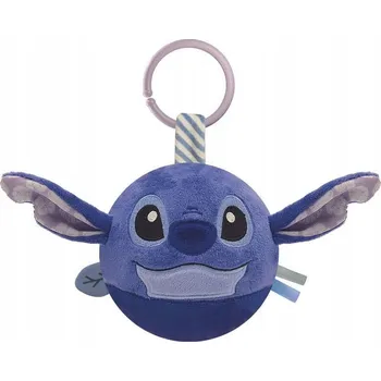 plyšák Disney Lilo a Stitch, Hvězdný pejsek kulatý plyšový míč, chrastítko pro miminka