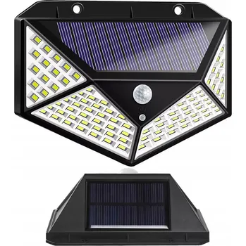 Venkovní osvětlení SOLÁRNÍ LAMPA 100 LED SE SENZOREM POHYBU A SOUMRAKU