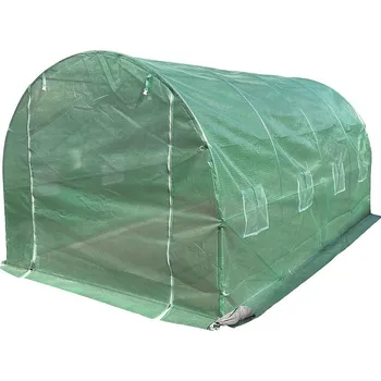 Skleník FÓLIOVNÍK 2,5X4X2M, ZELENÝ