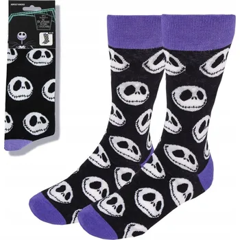 Pánská móda Ponožky Ukradené Vánoce - Jackova Tvář Fialové 38-45