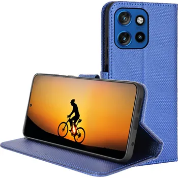 Pouzdro na mobilní telefon Flipové pouzdro WWW pro Motorola Edge 50 Neo modré