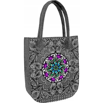 Kabelka Bertoni shopper kabelka vícebarevná