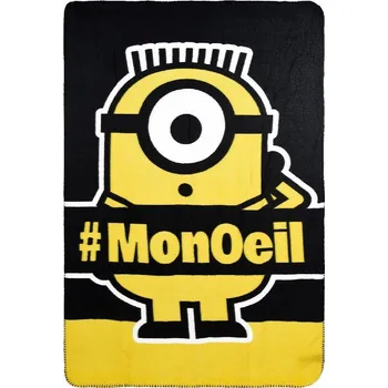 Dětská deka Mimoni MINIONS DĚTSKÁ FLEECOVÁ DEKA 100x150