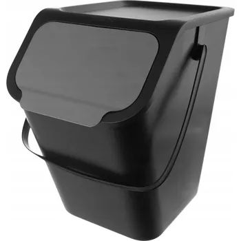 Odpadkový koš Practic plastový Odpadkový koš 25l černý
