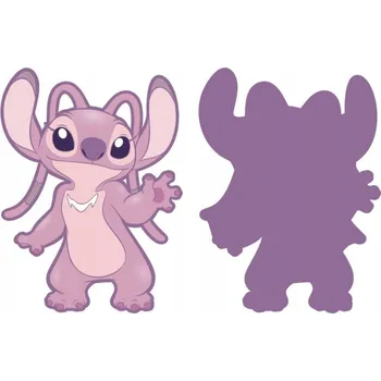 Polštář LILO A STITCH POLŠTÁŘ ANGEL 3D DISNEY STITCH PLYŠÁK STITCH