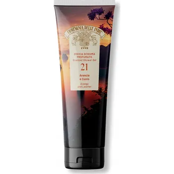 Koupelová kosmetika Compagnia Delle Indie 21 Orange and Leather 250 ml parfémovaný sprchový gel