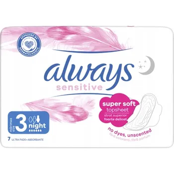 Menstruační vložka Hygienické vložky Always s křidélky 7 ks