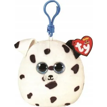 plyšák Plyšová Plyšová Hračka - přívěsek na klíče Squish-a-Boos Fetch pes, 8,5 cm