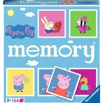 Cestovní hra Ravensburger Pexeso Memory - Prasátko Peppa