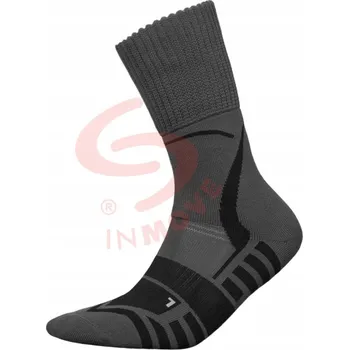 Pánské ponožky Kotníkové Ponožky InMove Trekking Silver s deodorantem, tmavě šedé, vel. 44-46
