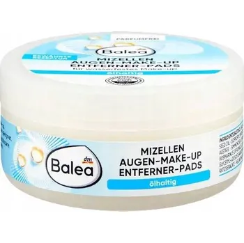 Odličovač Odličovací tampony na oči Balea 50 kusů