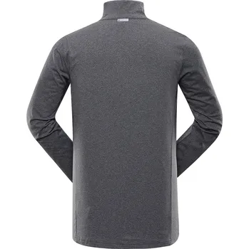 Pánská rychleschnoucí mikina Alpine Pro NOLL - tmavě šedá / XL