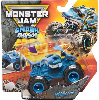 auto na autodráhu Monster Jam Smash Bash Megalodon 1:64