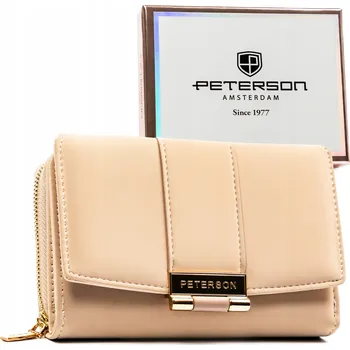 Peněženka Peterson peněženka eko kůže béžová - dámská