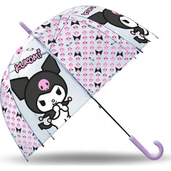 PRŮHLEDNÝ DEŠTNÍK KUROMI 19 PALCŮ KU00005