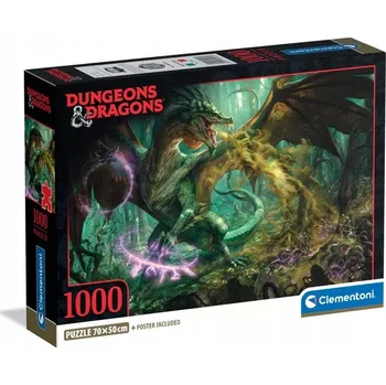 Puzzle PUZZLE 1000 DUNGEONS&DRAGONS CLEMENTONI 39961
