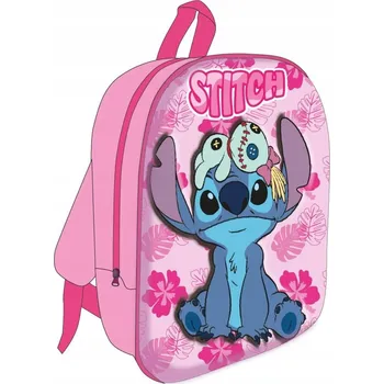 Disney Lilo a Stitch, Batoh a taška Hvězdný pes Růžová neplecha 3D