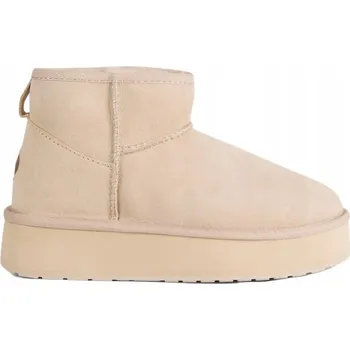 Dámská zimní obuv Emu Australia dámské kotníkové boty platforma velikost 36