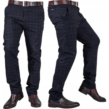 Dámské spodní prádlo Elegantní modré kostkované CHINOSY ACTON vel.30