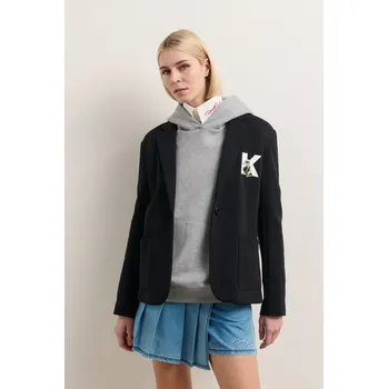 BLEJZR KARL LAGERFELD KL X DISNEY JERSEY BLAZER BLACK