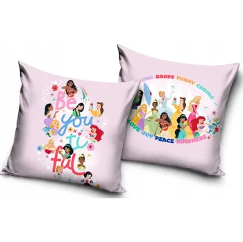 Polštář Disney Princezny Beautiful polštář, polštář 40x40 cm