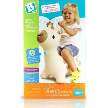 Hopsadlo B-Kids gumový skákací hroch Žirafka pro děti