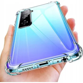 Pouzdro na mobilní telefon Zadní Kryt Hero Case pro Samsung Galaxy S21 FE bezbarvý