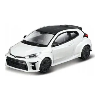 Bburago Street Fire Collezione Toyota GR Yaris, bílá 1:43