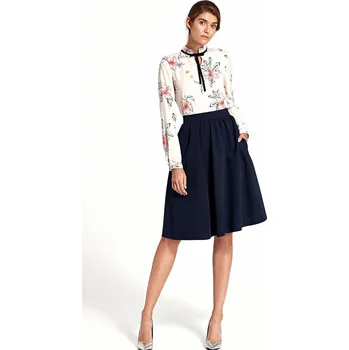 Dámská sukně TopMode Dámská áčková jednobarevná sukně 724041