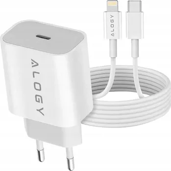 Síťová nabíječka Alogy USB-C pro Apple 2000 mA 20 V bílá