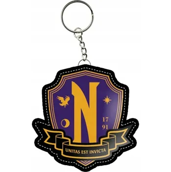 Přívěsek na klíče Wednesday Adams, přívěsek , oficiální klíčenka