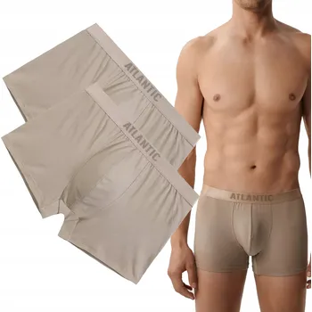 2-BALENÍ Pánské boxerky šortkového střihu Atlantic M