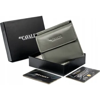 Peněženka 4U Cavaldi dámská peněženka z pravé kůže šedá